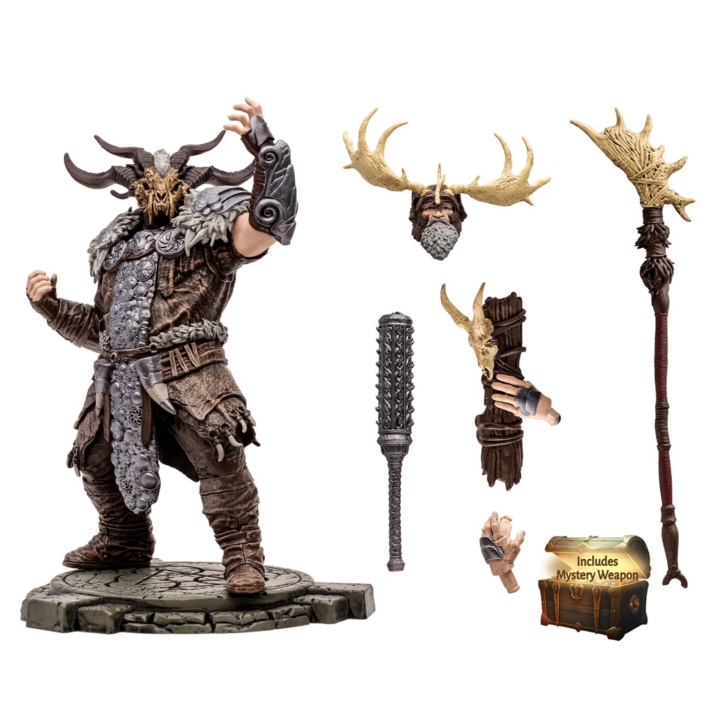 Diablo IV - Landslide Druid - 1:12 Scale Posed Figure
