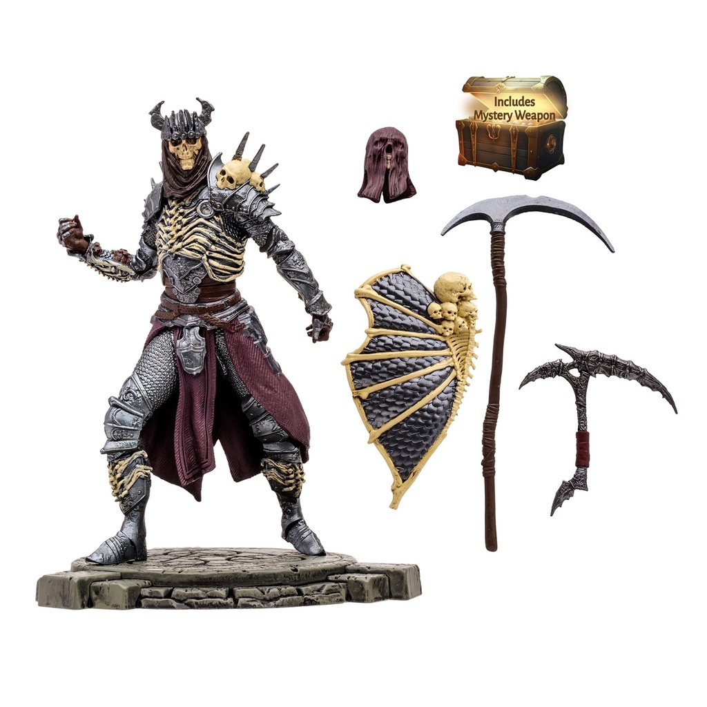 Diablo IV - Bone Spirit Necromancer - 1:12 Scale Posed Figure