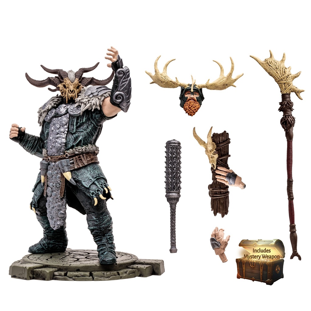 Diablo IV - Tornado Druid (Rare) - 1:12 Scale Posed Figure