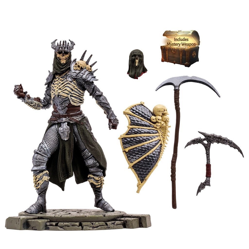 Diablo IV - Corpse Explosion Necromancer (Rare) - 1:12 Scale Posed Figure