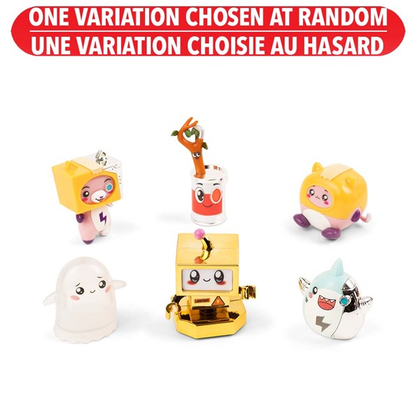 LankyBox Mystery Figures Series 3 - 6 Pack - Assortie
