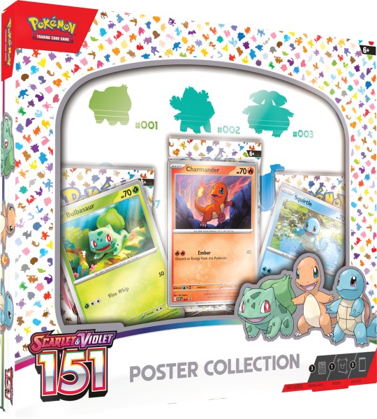 Pokemon Trading Card Game: Scarlet & Violet 151 - Poster Collection