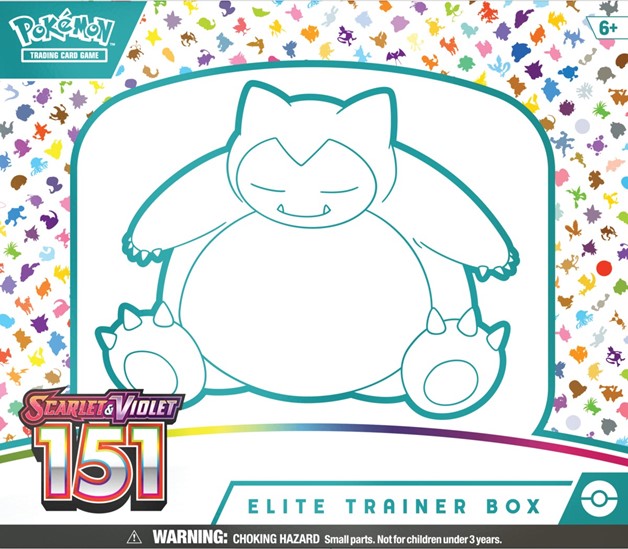 Pokémon Trading Card Game: Scarlet & Violet 151 - Elite Trainer Box (French packaging)