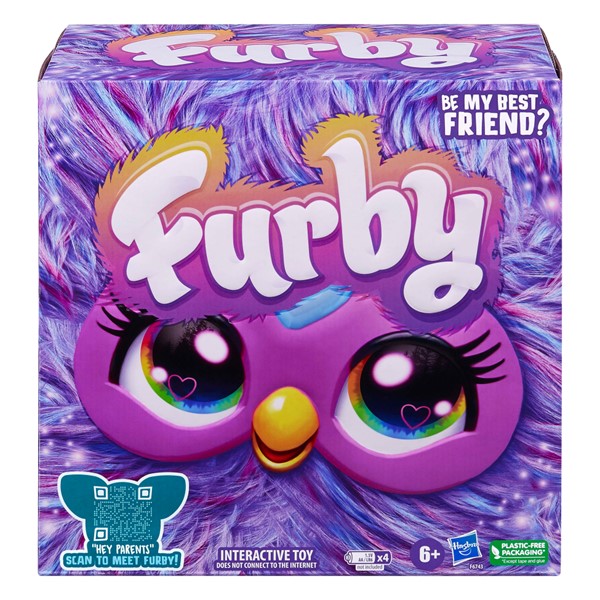 Furby Purple Interactive Toy (anglais)