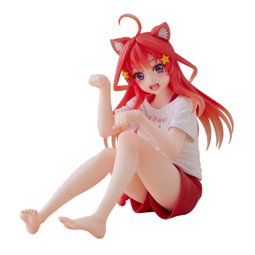 The Quintessential Quintuplets 2 Desktop Cute Figure - Itsuki Nakano (Newley Written Cat Roomwear)