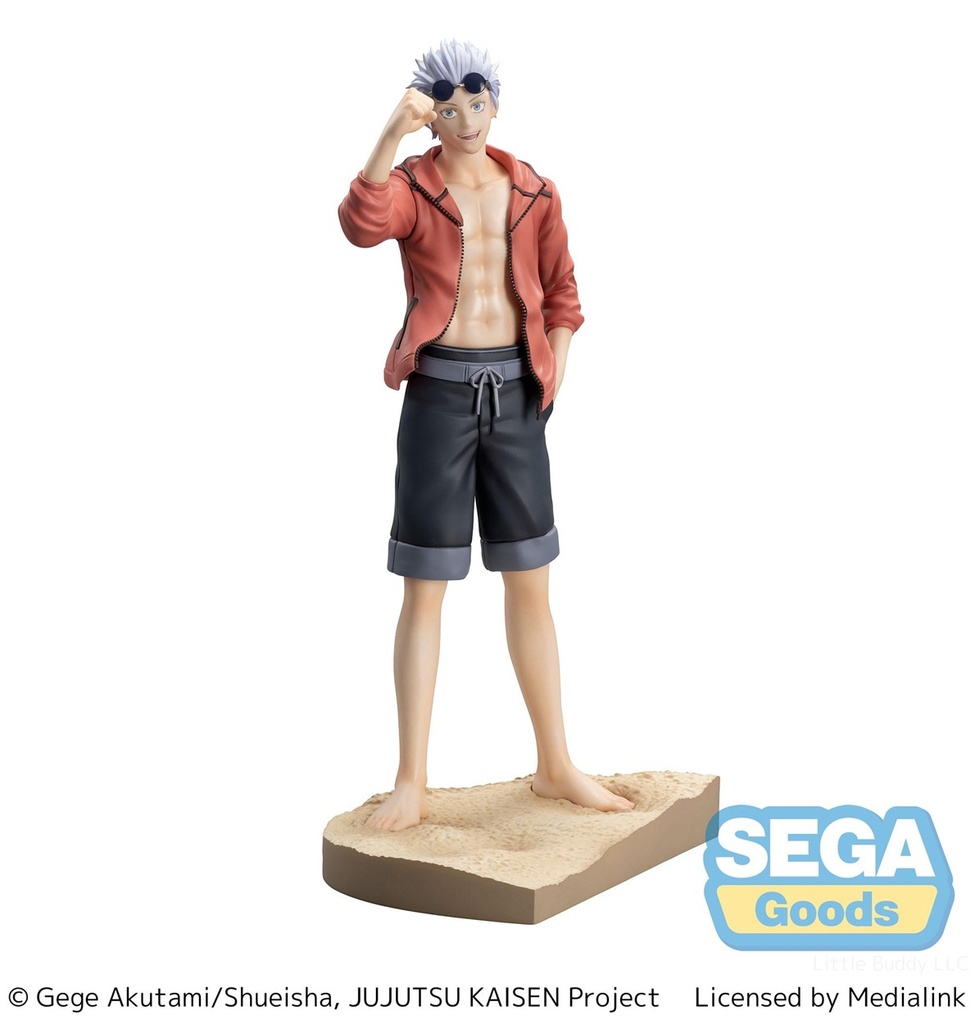 Luminasta: Satoru Gojo ""Mensore!!!"" Statue by Sega Goods