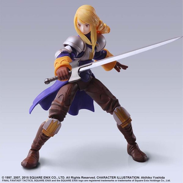 Final Fantasy Tactics: Agrias Oaks Bring Arts Action Figure
