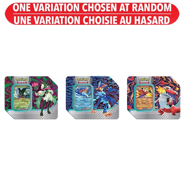 Pokémon Trading Card Game Paldea Partners Tin
