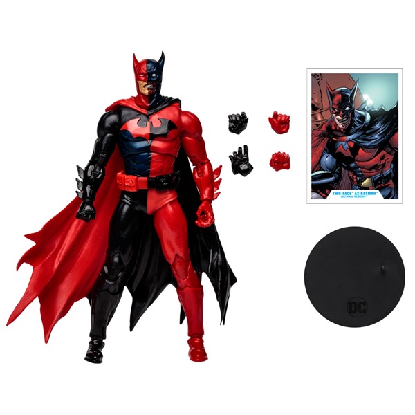 DC Multiverse 7 Inch Figure - Two Face as Batman (Batman Reborn)