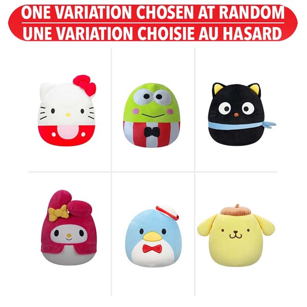 Squishmallow 8-Inch Hello Kitty (Sanrio) Assortie