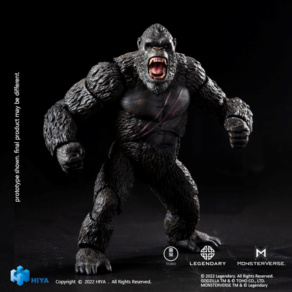 Hiya Godzilla vs Kong - KONG 7"" Action Figure