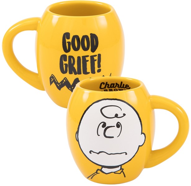 Mug Charlie Brown jaune