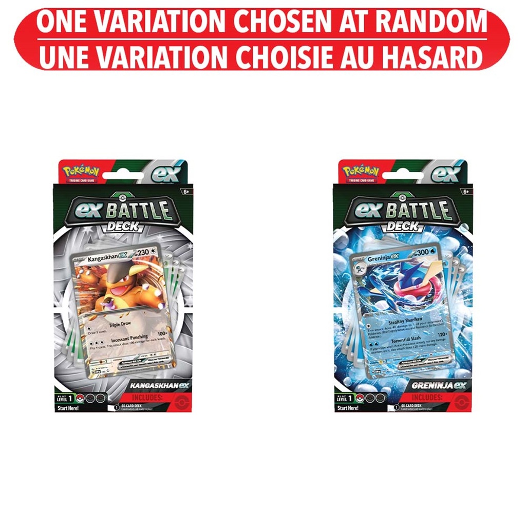 Pokémon Trading Card Game: EX Battle Deck (Emballage francais)