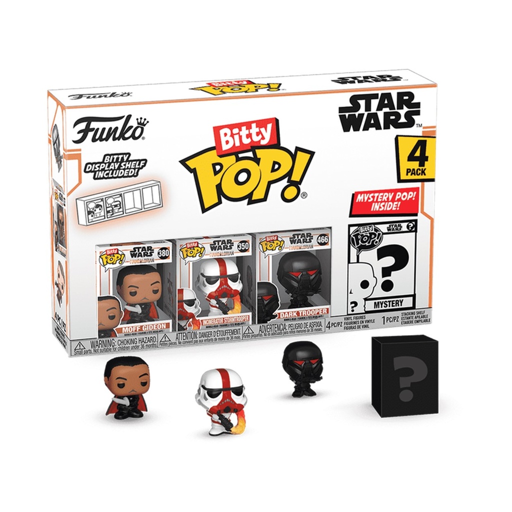 Bitty POP Star Wars the Mandalorian 4 pack Series 4