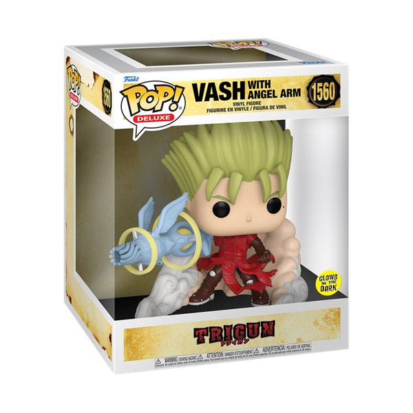 POP! Trigun Deluxe Vash with Angel Arm