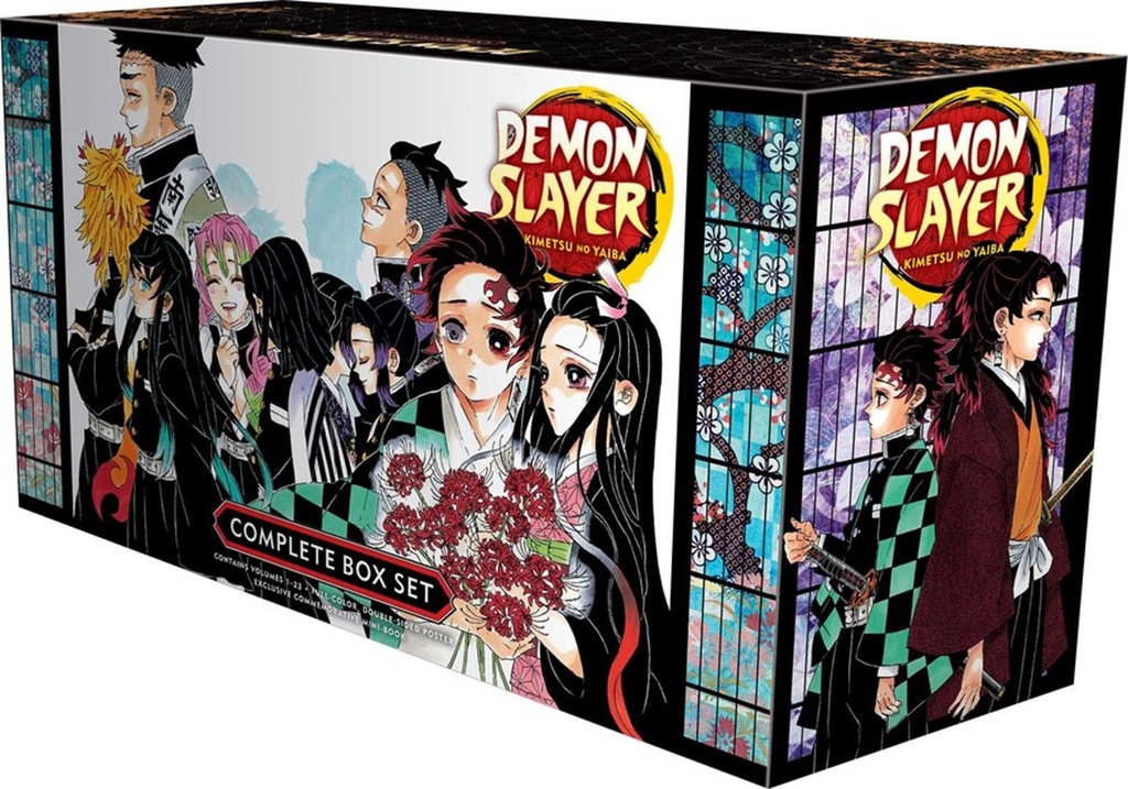 Demon Slayer Complete Box Set: Includes Volumes 1-23 with booklet and poster