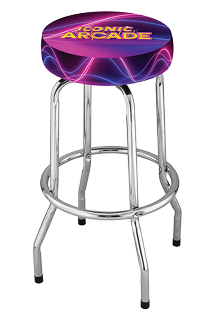 Tabouret d'arcade emblématique