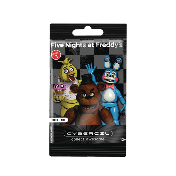 Five Nights at Freddys 3D Cel Art Trading Card Pack