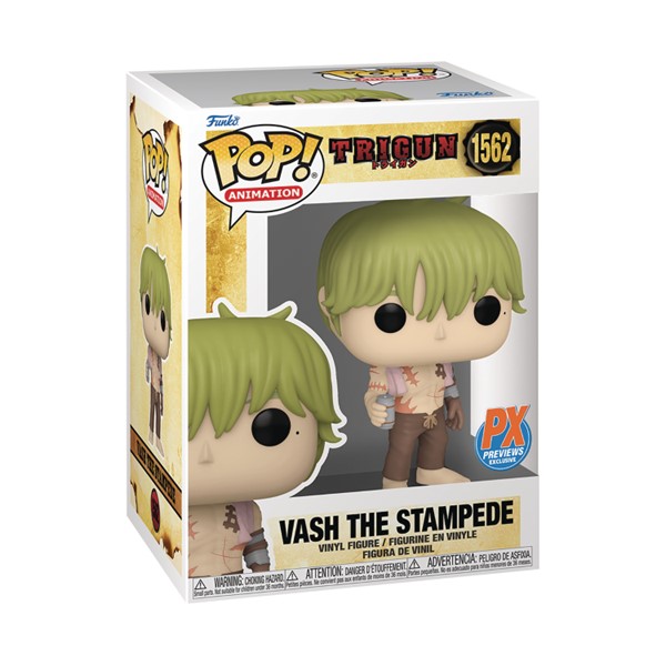 POP! Trigun Vash Shirtless PX