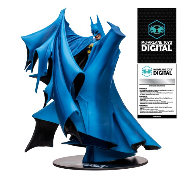 DC Direct Batman by Todd McFarlane 1:8 Scale Statue with McFarlane Toys Digital Collectible