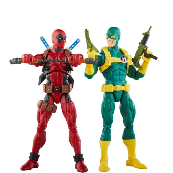 Hasbro Marvel Legends Series Deadpool and Bob, Agent of Hydra, 6-Inch Action Figures