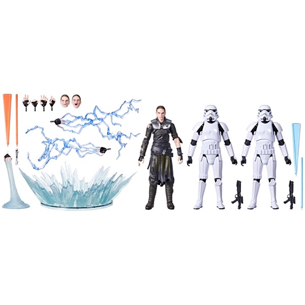 Star Wars The Black Series Starkiller & Troopers