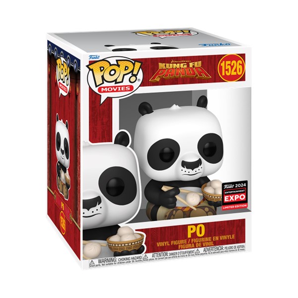 POP! Super Kung Fu Panda Po with Dumplings