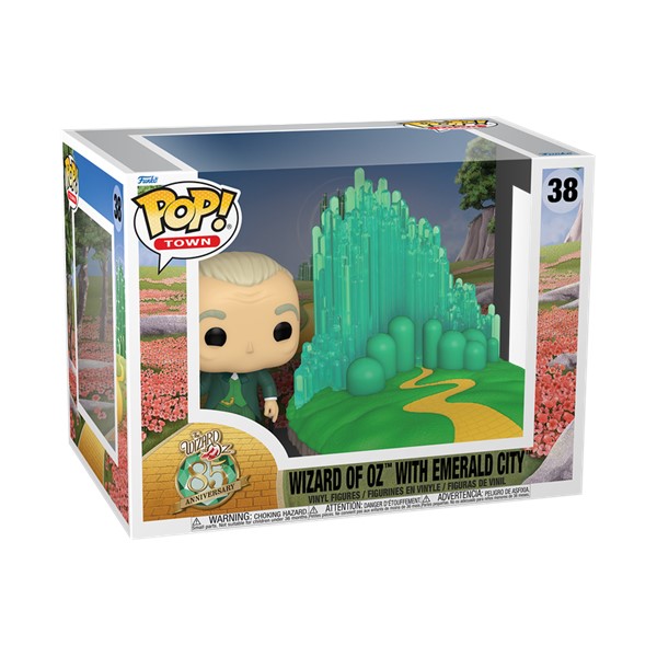 POP! Town The Wizard of Oz 85th Anniversary The Wizard with Emerald City