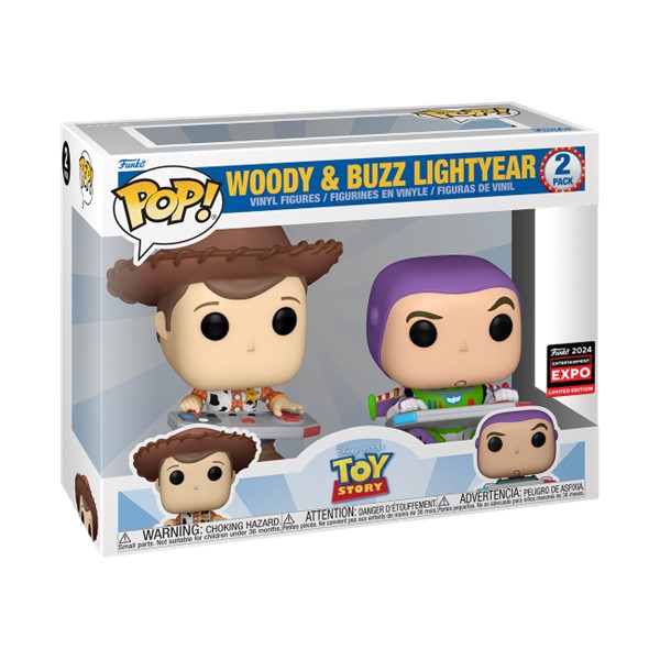 POP! Pixar Woody & Buzz Lightyear 2 Pack