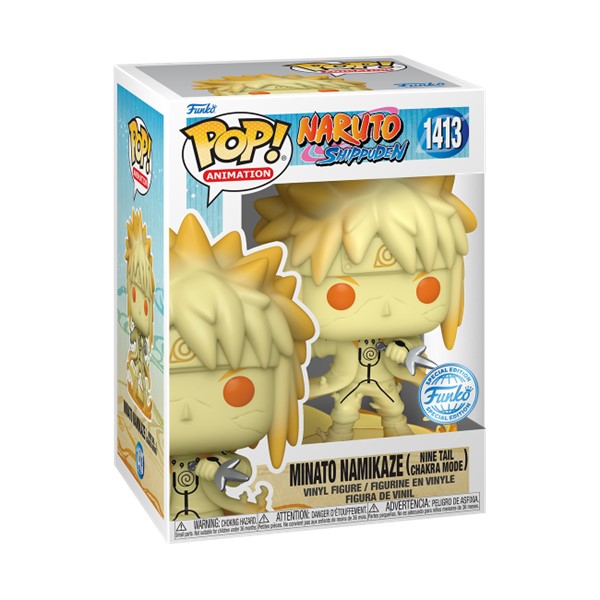 POP! Minato Namikaze Nine Tail Chakra Mode