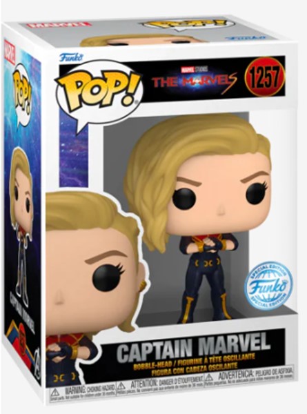 POP! The Marvels Captain Marvel
