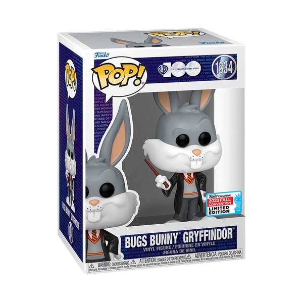 POP! NYCC Looney Tunes x Harry Potter - Bugs Bunny Gryffindor (2023 Fall Convention Exclusive)