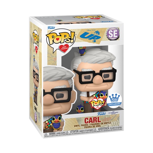 POP! Pixar UP Carl with Baby Snipes