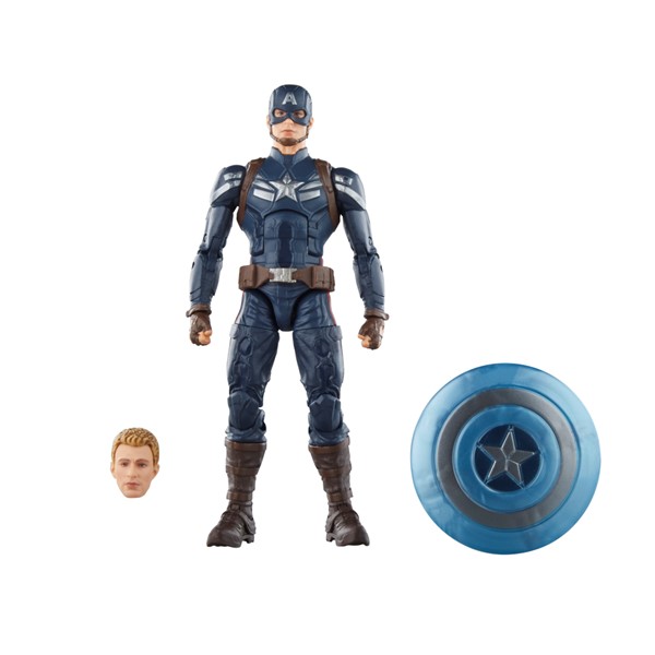 Hasbro Marvel Legends Series Captain America, 6"" Marvel Legends Action Figures