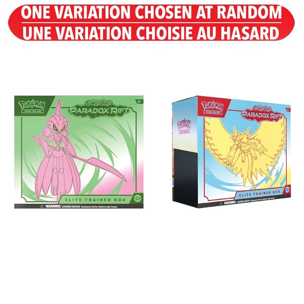 Pokémon Trading Card Game: Scarlet & Violet Paradox Rift Elite Trainer Box