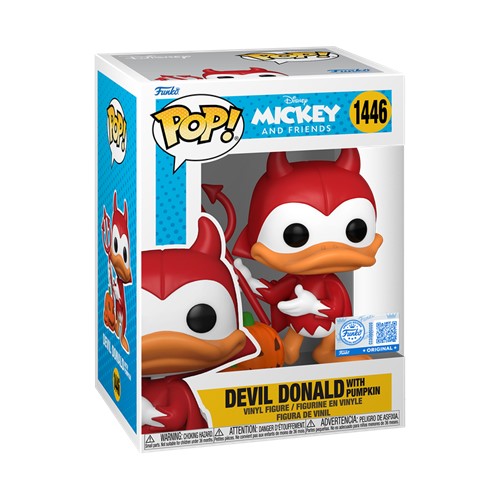 POP! Devil Donald with Pumpkin