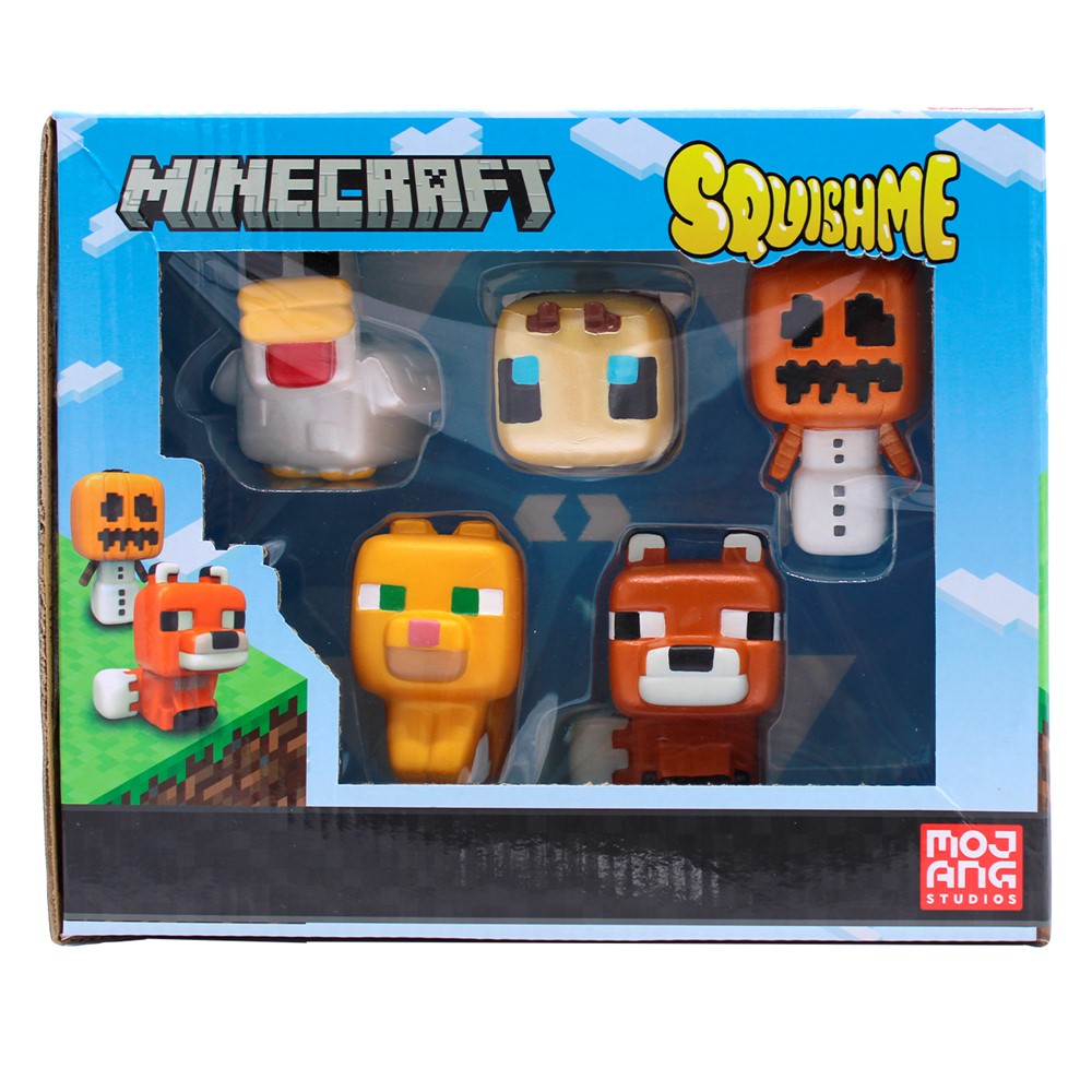 Minecraft Squish Me Collectors Box