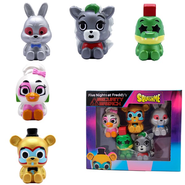 Five Nights At Freddys Squish Me Collectors Box
