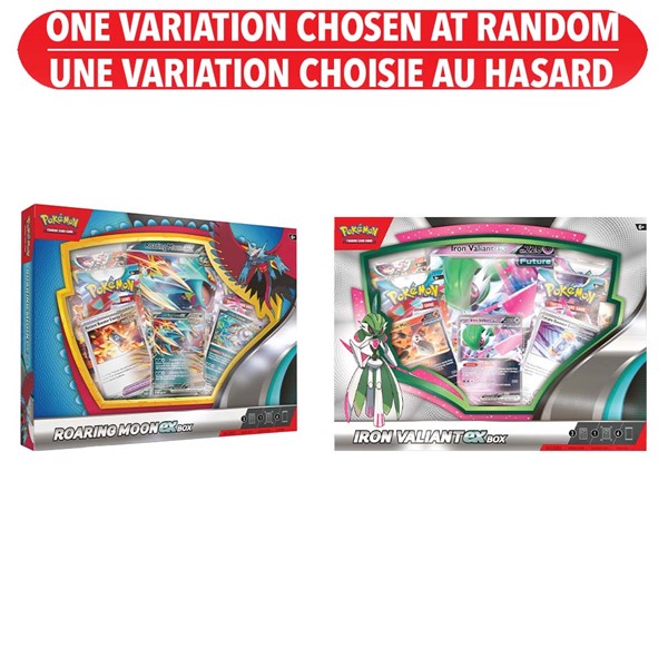 Pokémon Trading Card Game: Roaring Moon EX / Iron Valiant EX
