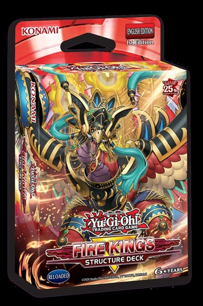 Yu-Gi-Oh! Trading Card Game Fire Kings Structure Deck (Emballage francais)