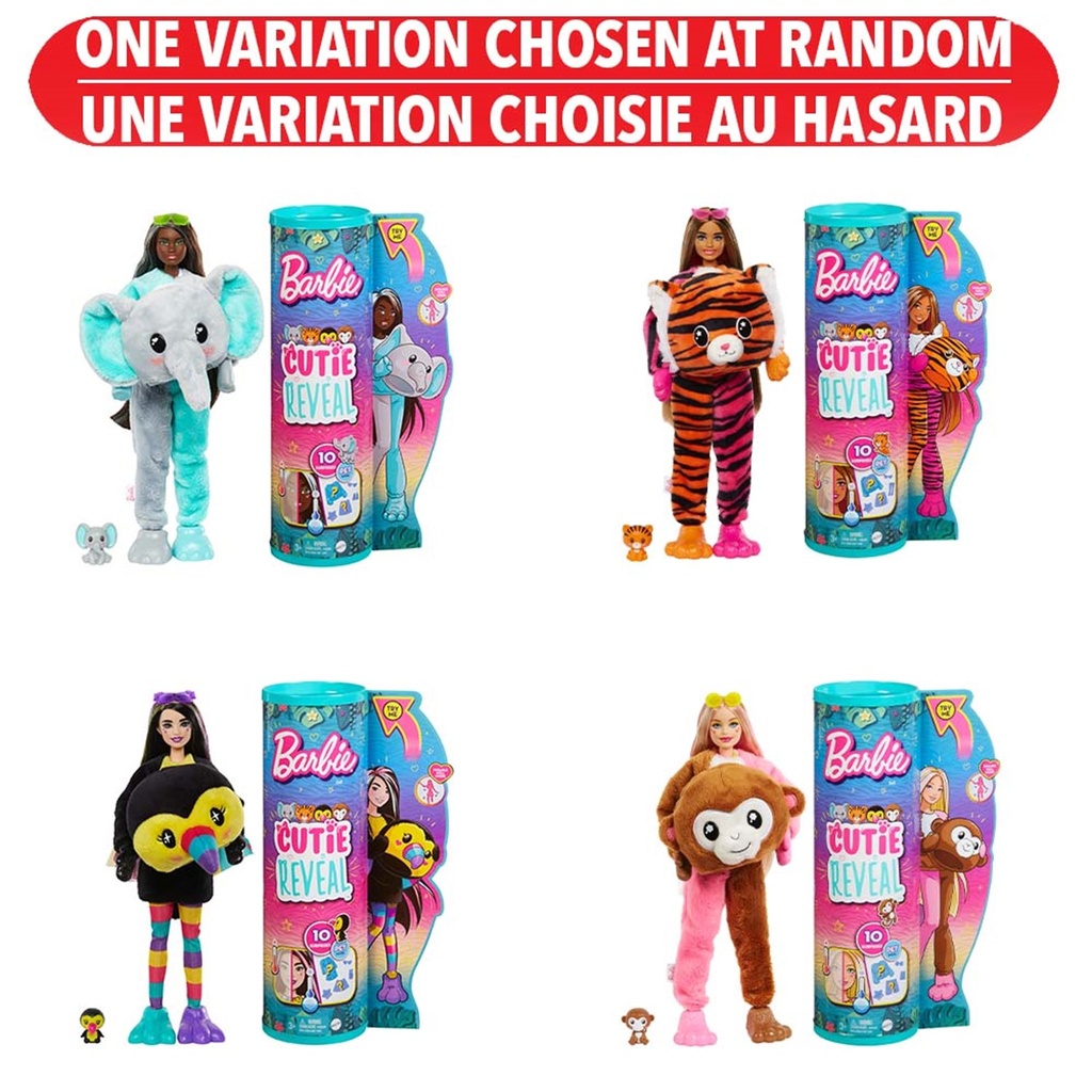 Cutie Reveal Barbie Series Assortie