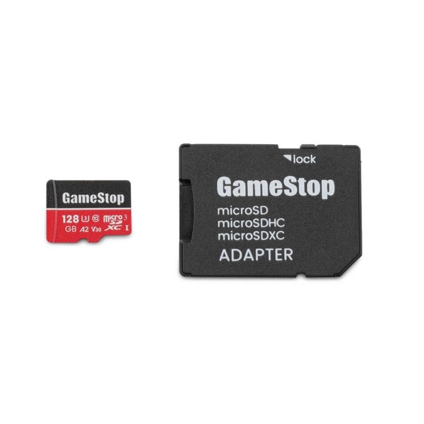 GameStop 128GB U3 Micro SD Card avec Adapter
