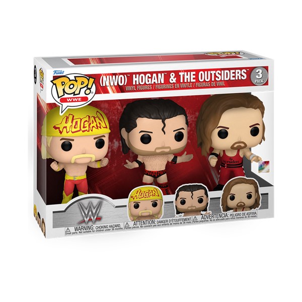 POP! WWE NWO Hogan & The Outsiders 3 Pack