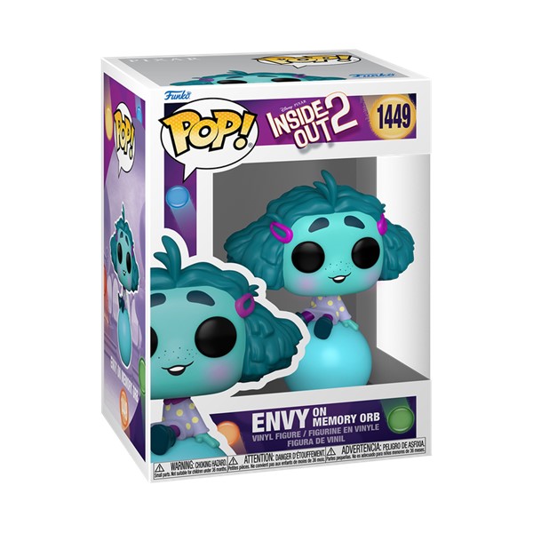POP! Pixar Inside Out 2 Envy on Memory Orb