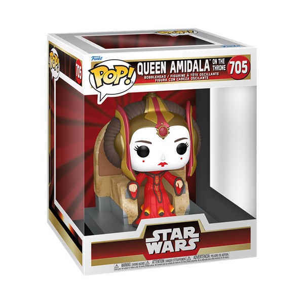 POP! Deluxe Star Wars Queen Amidala on the Throne