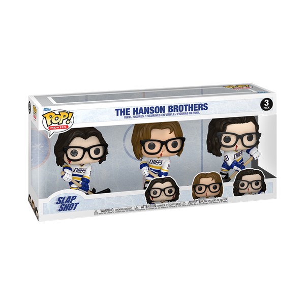 POP! Slapshot Hanson Brother 3 Pack