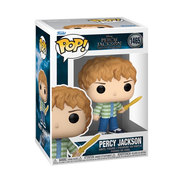 POP! Disney Percy Jackson and the Olympians Percy Jackson with Riptide