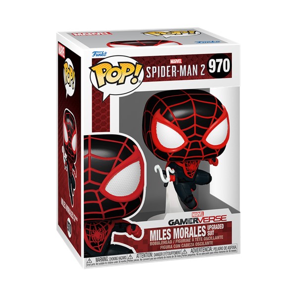 POP! Marvel Spider-Man 2 Miles Morales Upgraded Suit