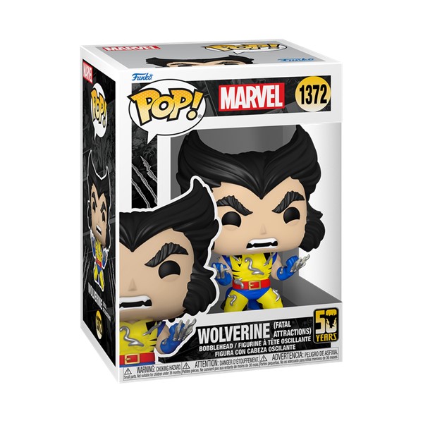 POP! Marvel 50 Years of Wolverine Fatal Attractions Wolverine (Adamantium)