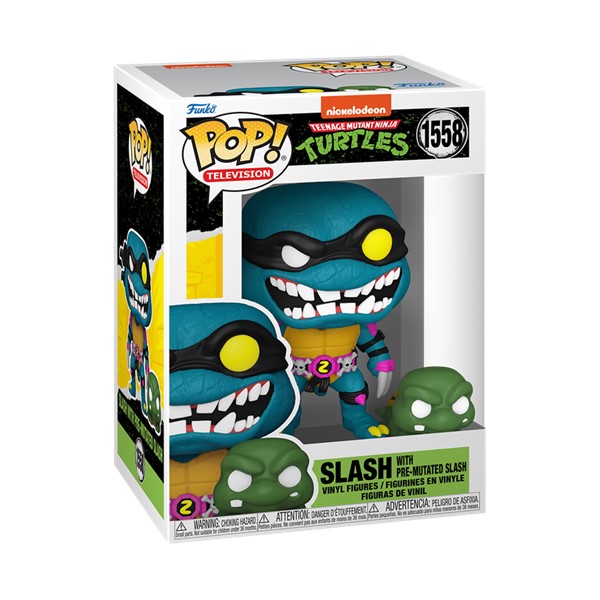 POP! Teenage Mutan Ninja Turtles Slash with Pre-Mutated Slash